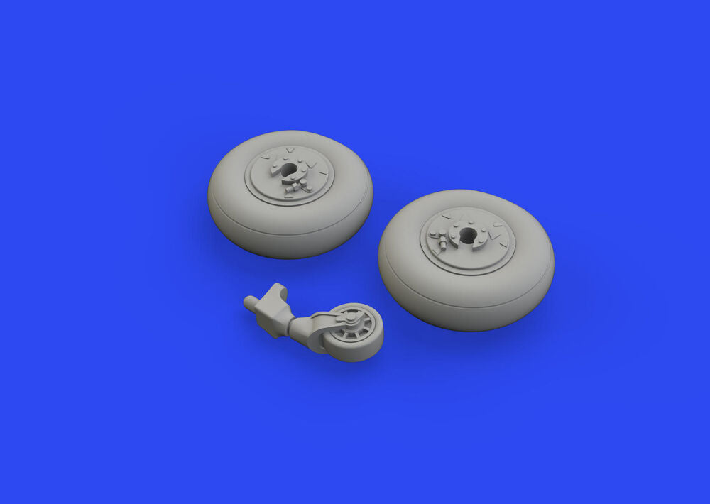 Ki-61-Id wheels for Tamiya