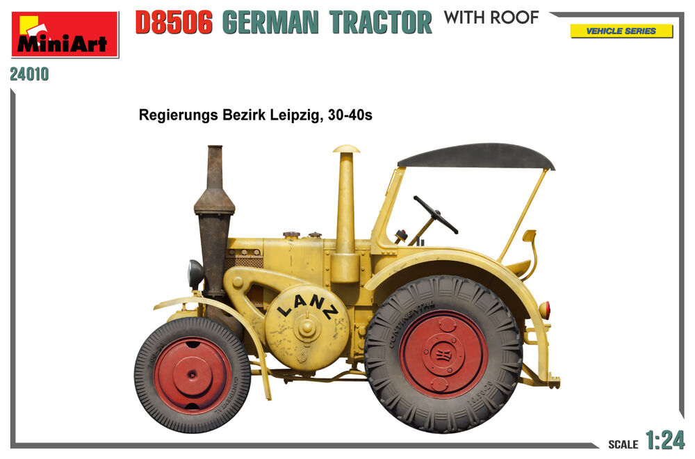 German Tractor D8506 w/Roof