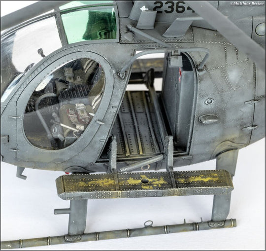 MH-6J Little Bird, US Special Forces Helicopter (100% new moulds)