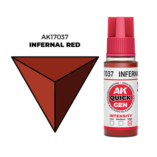 INFERNAL RED 18 ml - QUICK GEN