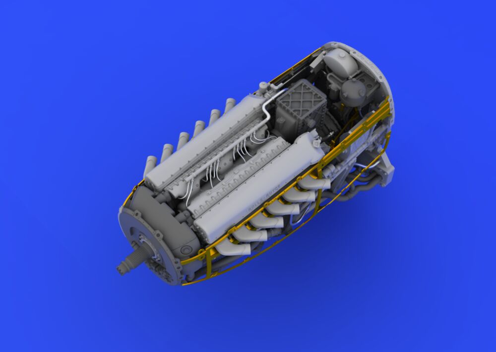 Spitfire Mk.IX engine for Eduard