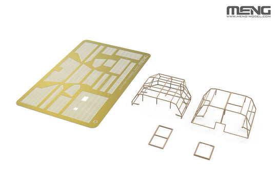 ZTQ15 Light Tank w/Cage Armor (incl. 3D printed cage frame, PE grilles, camouflage decals)