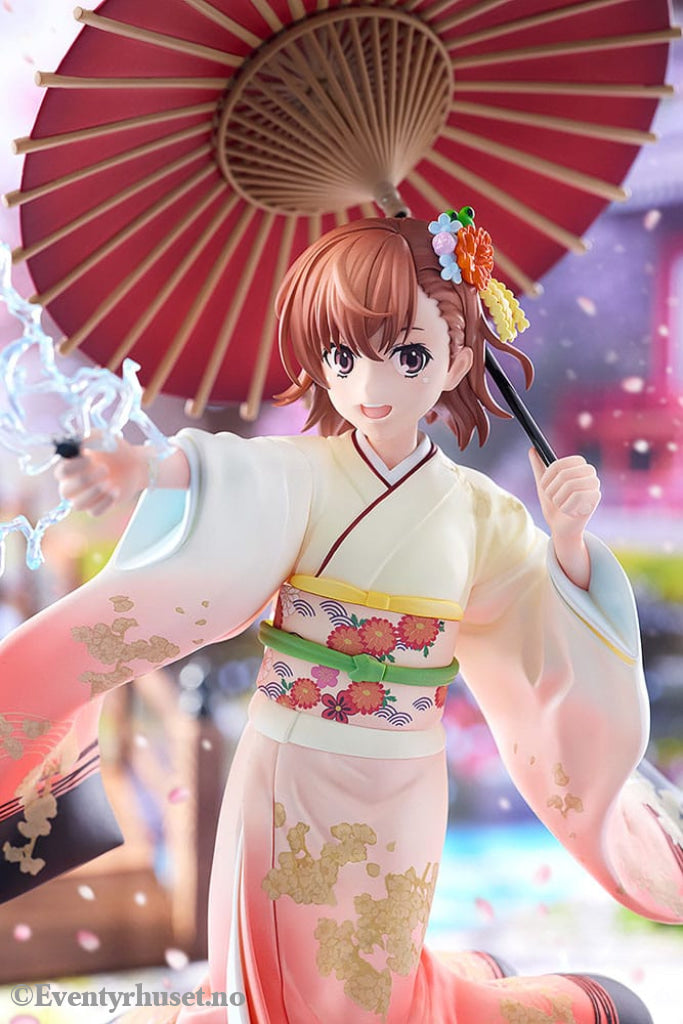 A Certain Scientific Railgun T Statue 1/7 Mikoto Misaka Furisode Kimono Ver. 28 cm Manga & Anime