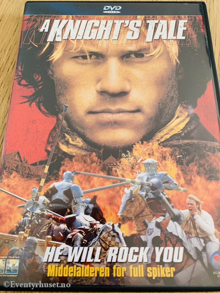 A Knights Tale. 2001. Dvd. Dvd