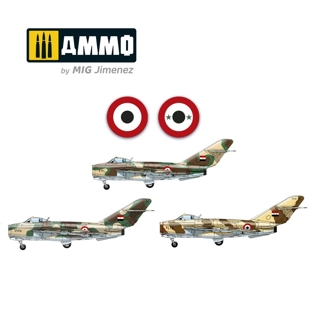 MIG-17F Egypt - Syria