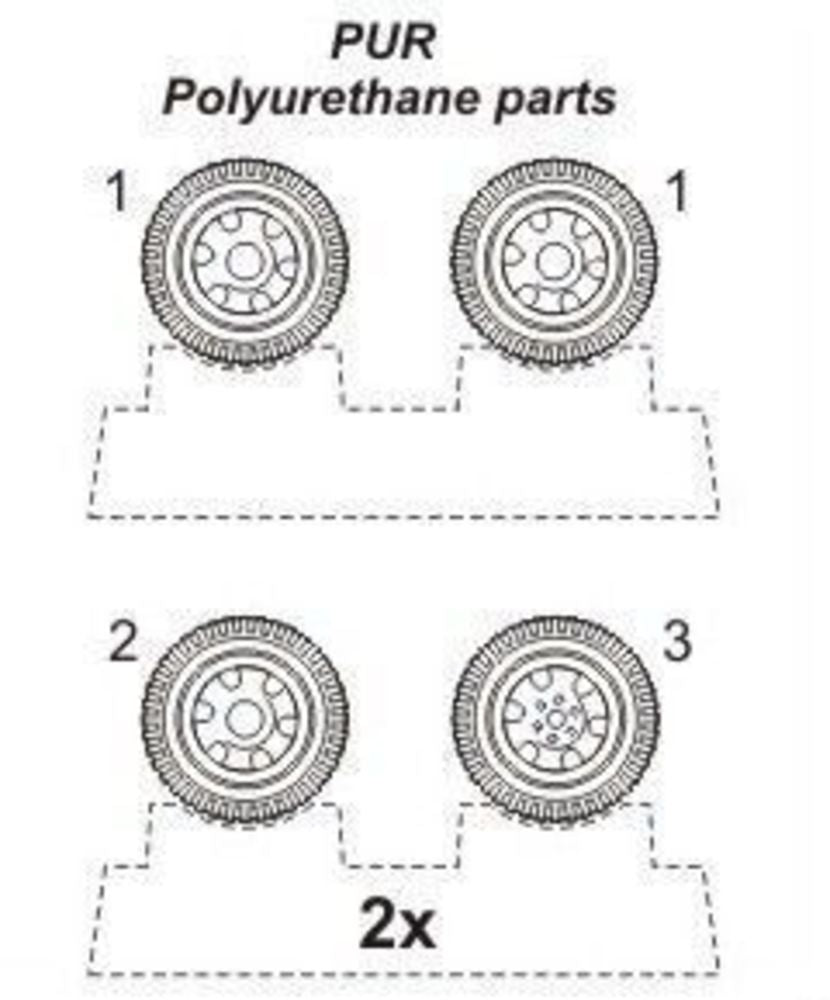 Opel Blitz wheels