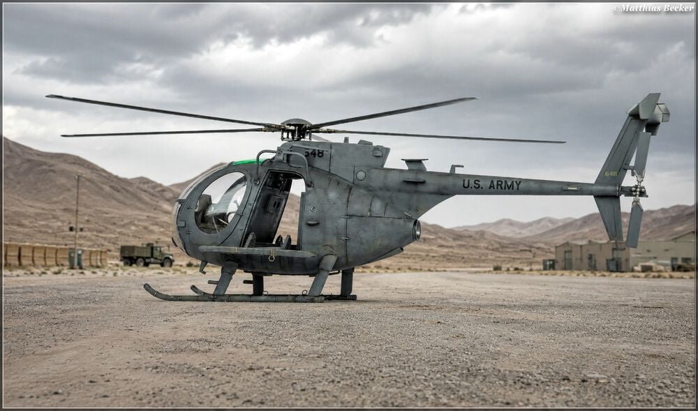 MH-6J Little Bird, US Special Forces Helicopter (100% new moulds)