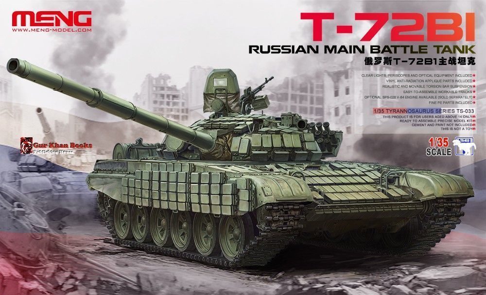 Russian Main Battle Tank T-72B1