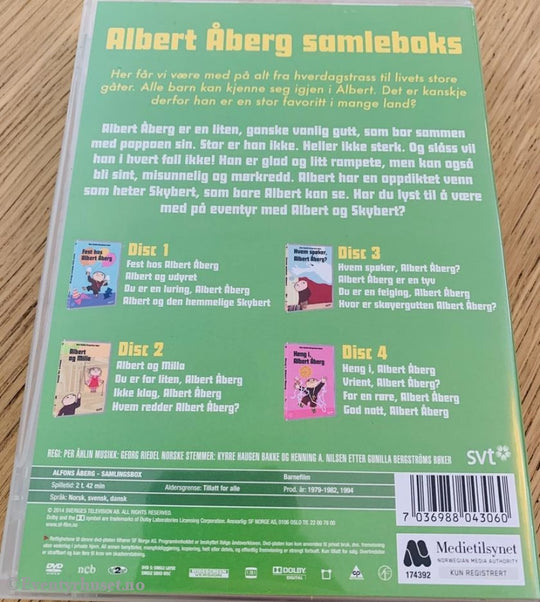 Albert Åberg Samleboks. Dvd
