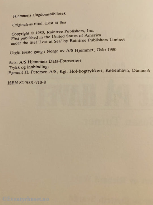 Alene På Havet. 1980. Fortelling