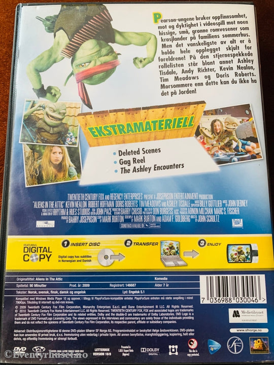 Aliens In The Attic. Dvd. Dvd