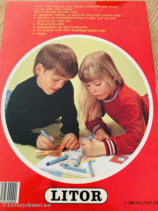 Alle Barns Hobbybok. 1985. Brukt. Hobbybok