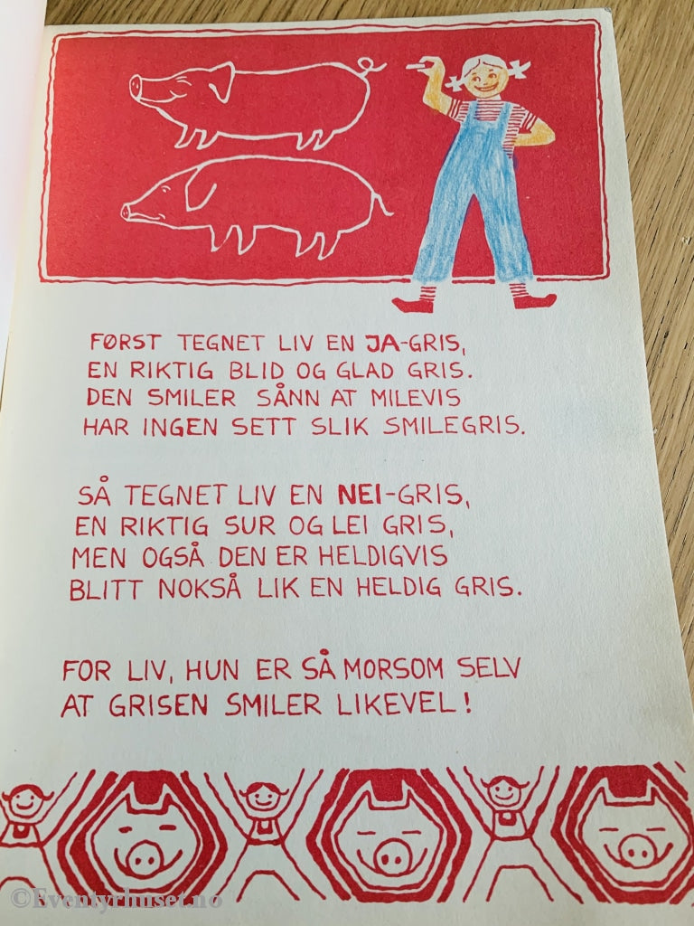 Andre Bjerké. 1956. For Moro Skyld - Barnerim. Fortelling