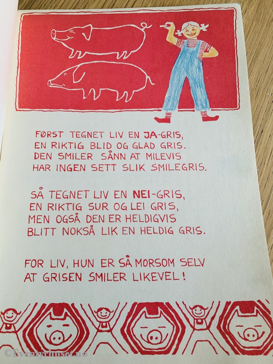 Andre Bjerké. 1956. For Moro Skyld - Barnerim. Fortelling