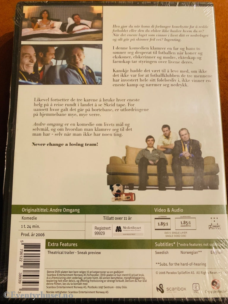 Andre Omgang. 2006. Dvd. Ny I Plast! Dvd