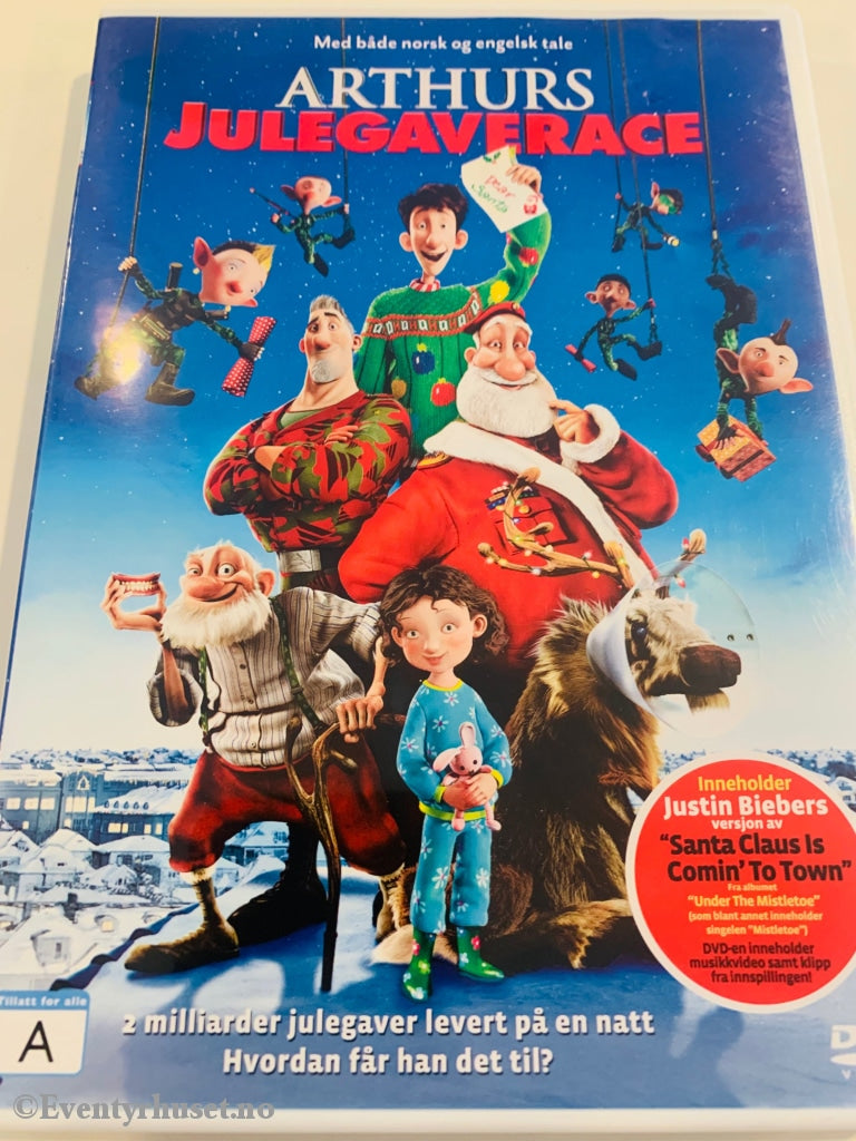 Arthurs Julegaverace. 2011. Dvd. Dvd