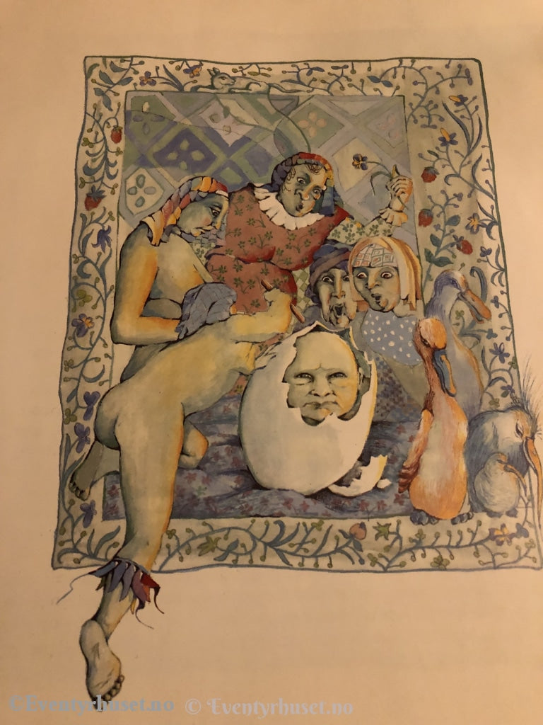 Asbjørnsen Og Moe. 1990. Mumle Gåsegg. En Billedbok Av Ingelil Mitchell. Eventyrbok