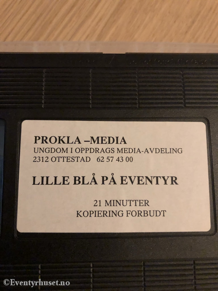 Ballongteateret. Lille Blå På Eventyr! Vhs. Vhs