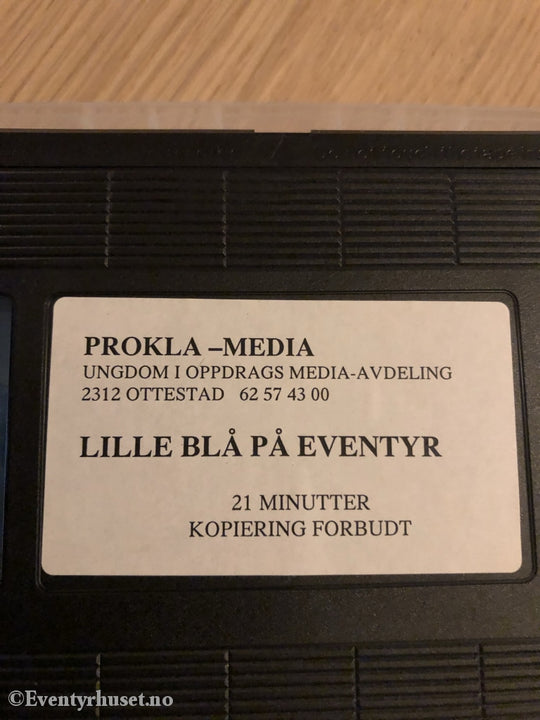 Ballongteateret. Lille Blå På Eventyr! Vhs. Vhs
