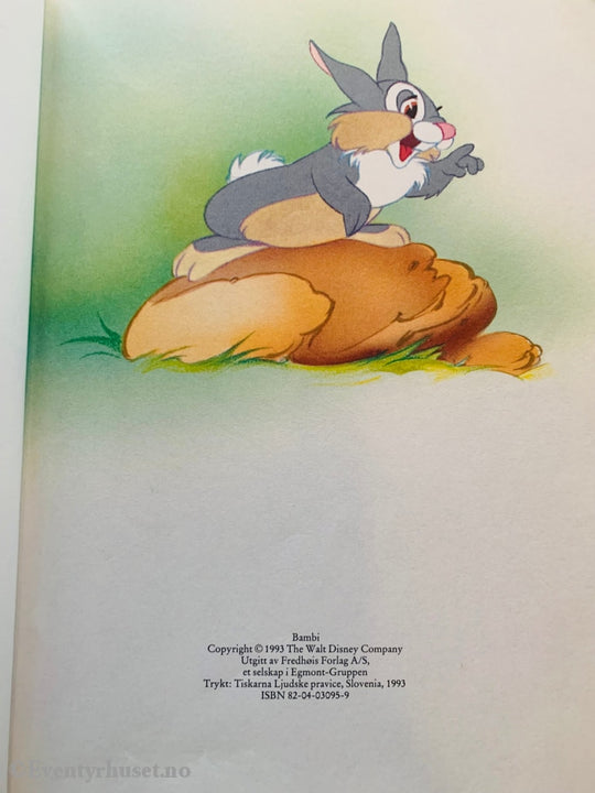 Bambi. 1993. Fortelling