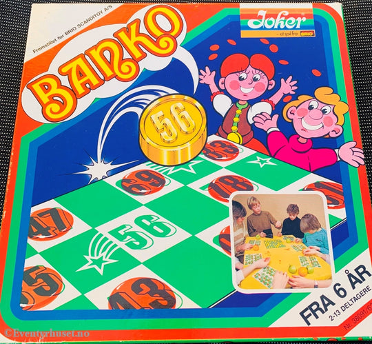 Banko. 1984. Brettspill. Brettspill