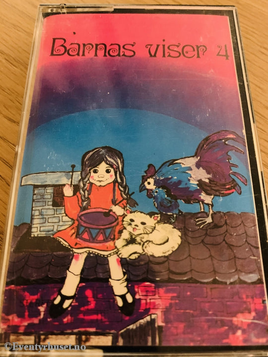 Barnas Viser 4. 1986. Kassett. Kassett (Mc)