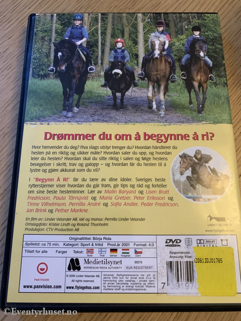 Begynn Å Ri. 2001. Dvd. Dvd