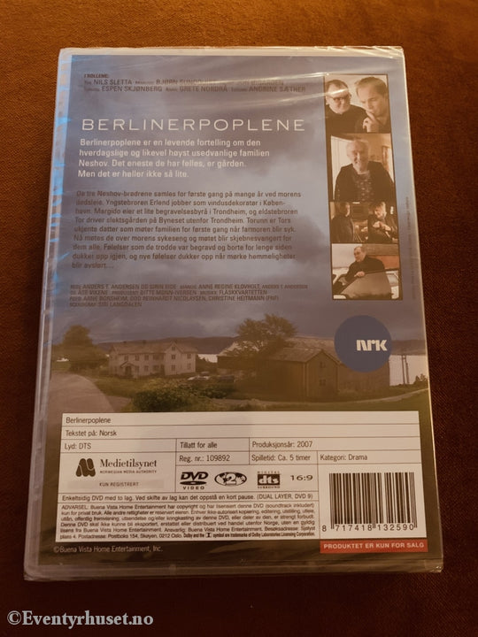 Berlinerpoplene (Nrk). 2007. Dvd. Ny I Plast! Dvd