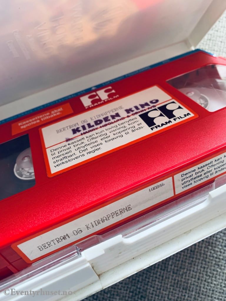 Bertram Og Kidnapperne. Vhs Big Box.