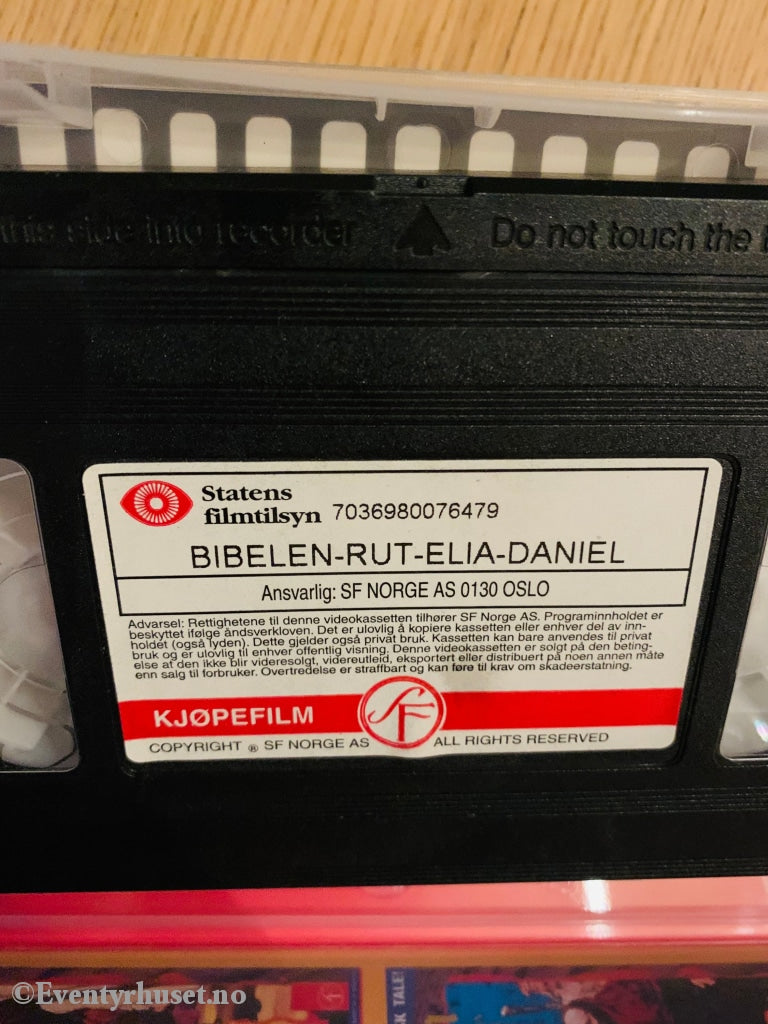 Bibelen - Fantastiske Historier Fra Det Gamle Testamentet. Rut- Elia Daniel. 1996. Vhs. Vhs