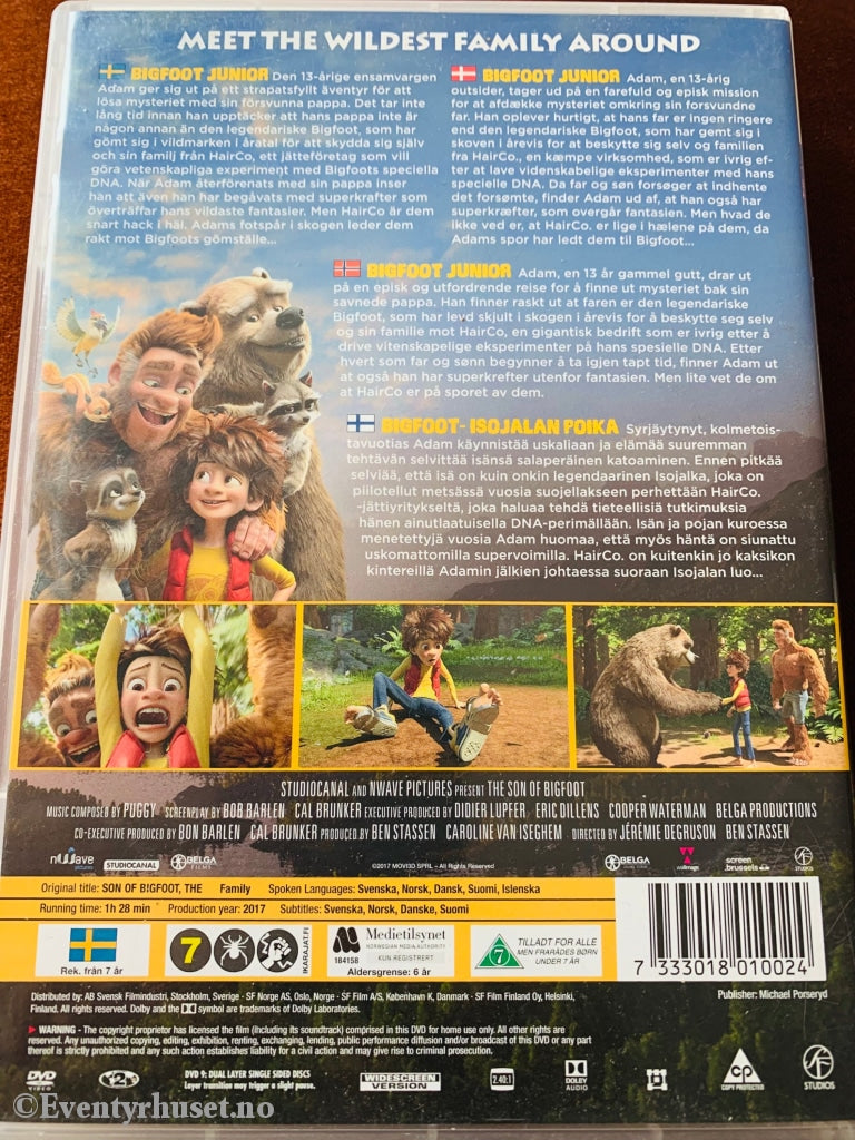 Bigfoot Junior. Dvd. Dvd