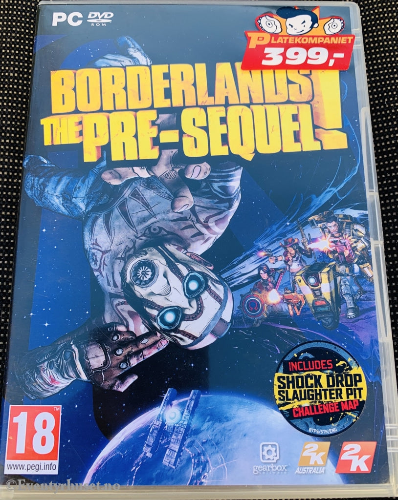 Borderlands - The Pre-Sequel! Pc-Spill. Pc Spill