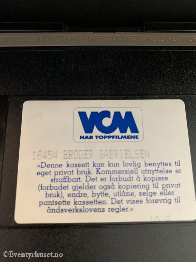 Broder Gabrielsen. 1988. Vhs Big Box.