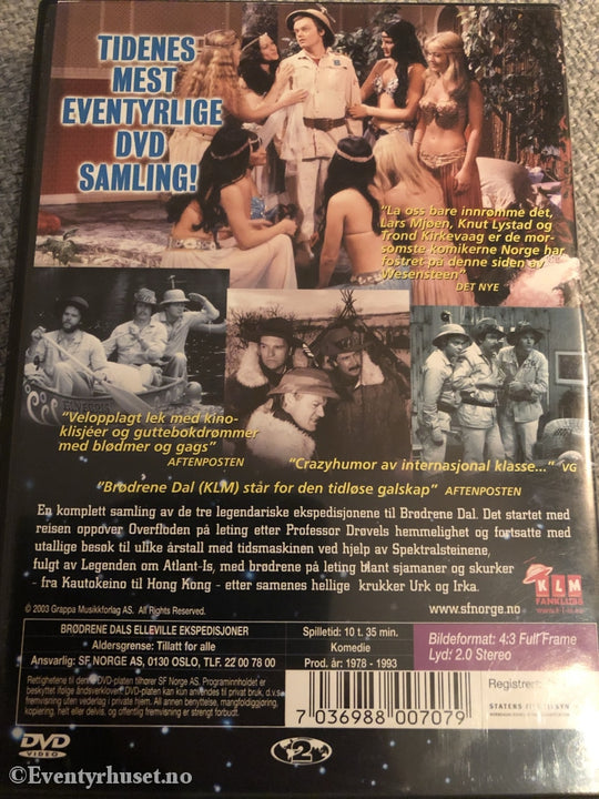 Brødrene Dal. 1978-1993. Dvd Samleboks.
