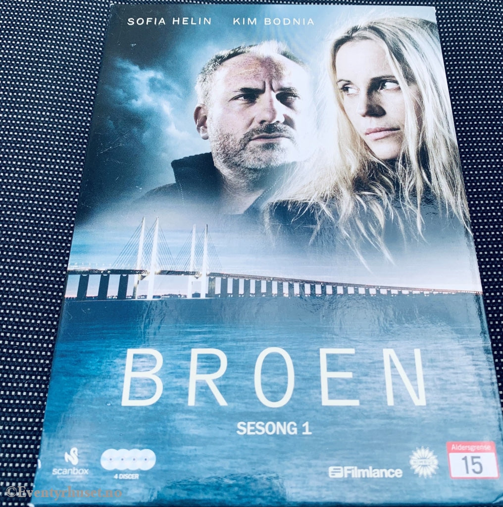 Broen. Sesong 1 (Nrk). Dvd Samleboks.