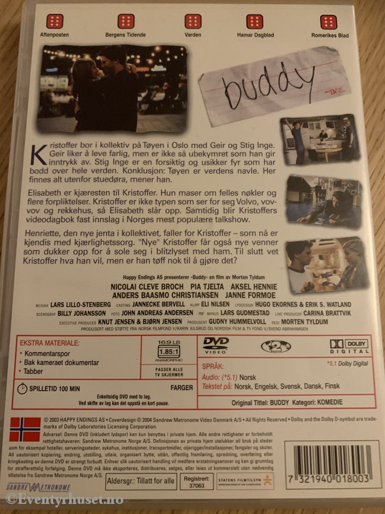 Buddy. Dvd. Dvd