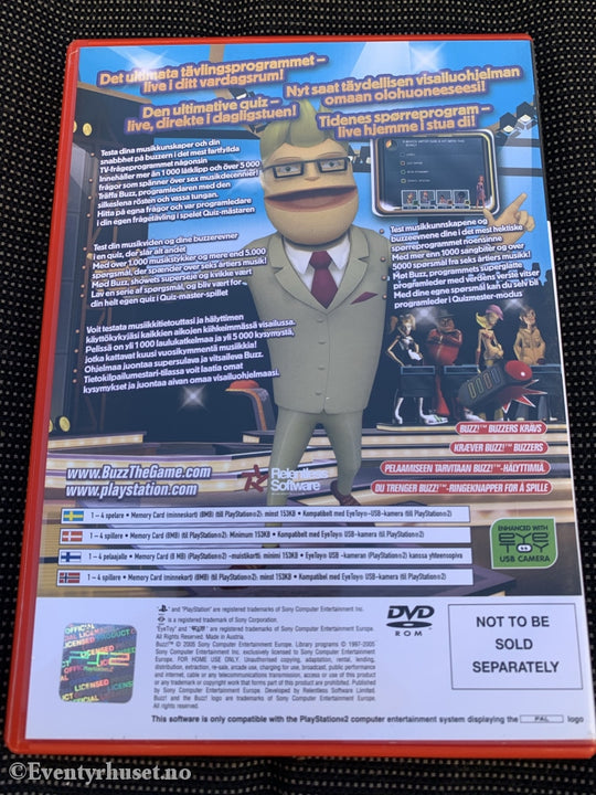 Buzz - The Music Quiz. Ps2. Ps2