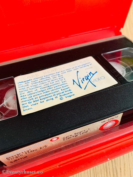 Care Bears I Eventyrland. 1987. Vhs Big Box.