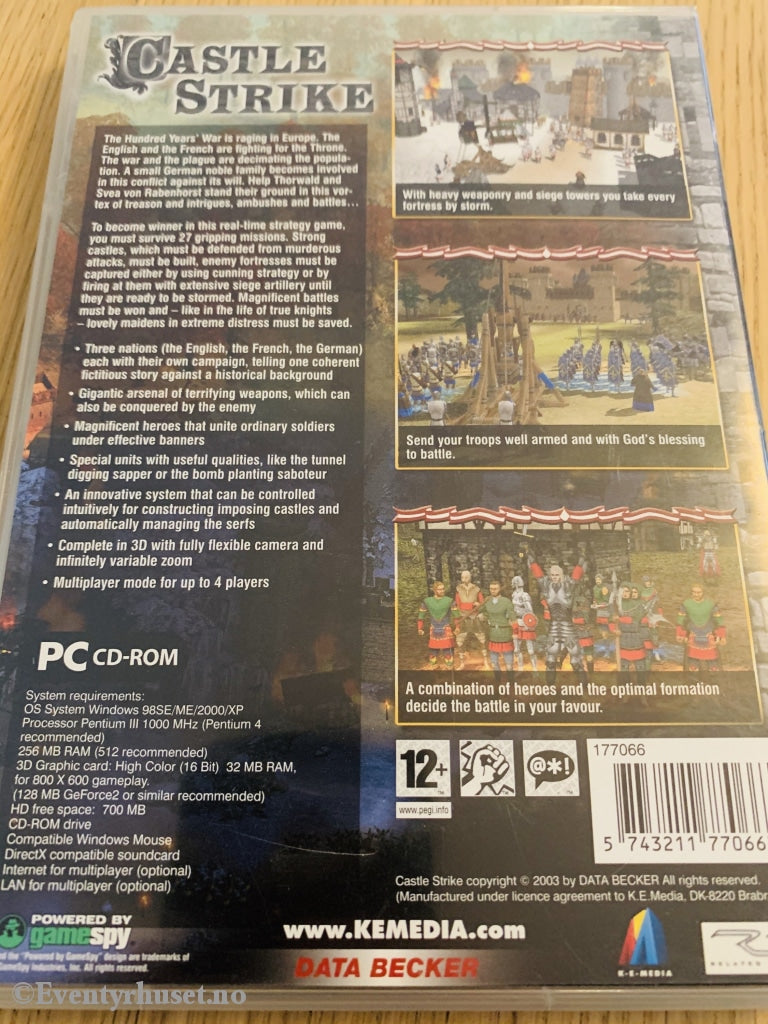Castle Strike. Pc-Spill. Pc Spill