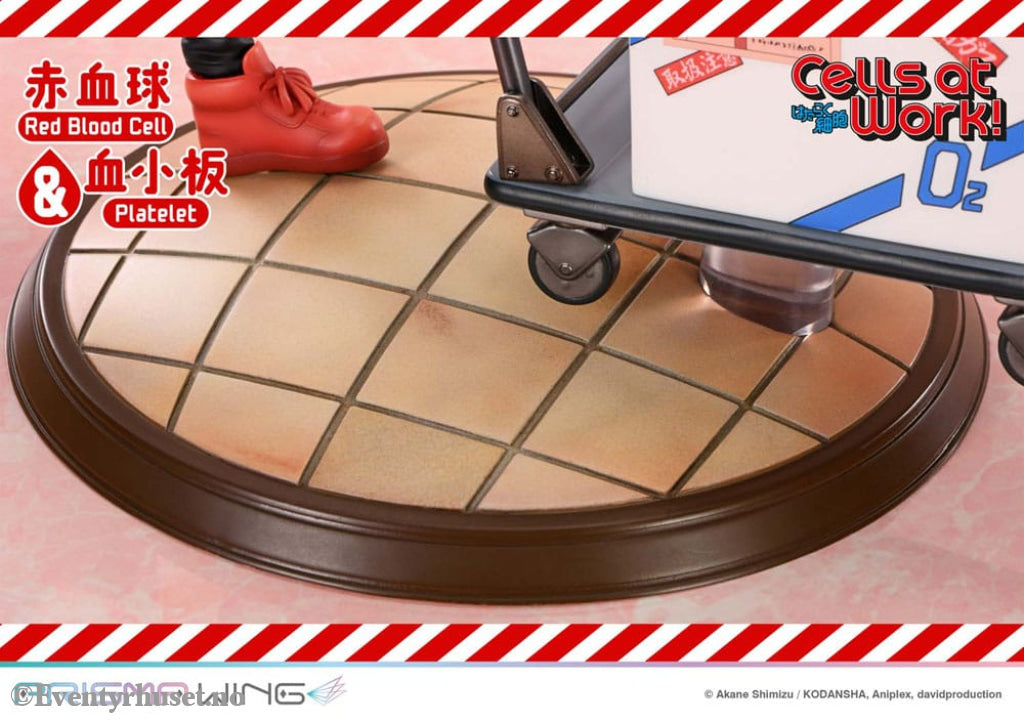 Cells at Work Prisma Wing PVC Statue Red Blood Cell & Platelet 26 cm Manga & Anime