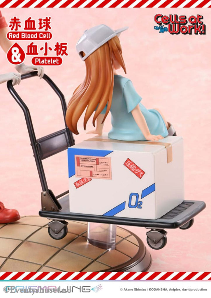 Cells at Work Prisma Wing PVC Statue Red Blood Cell & Platelet 26 cm Manga & Anime