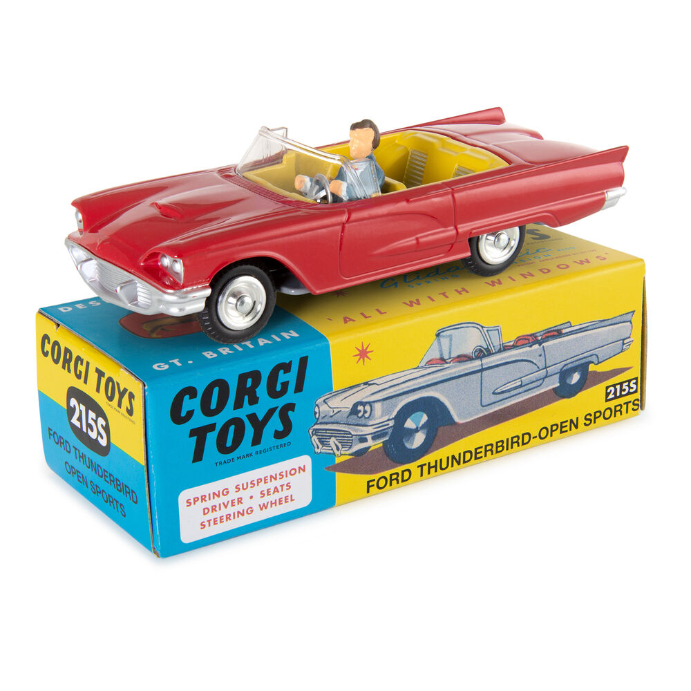 Ford Thunderbird open top with suspension