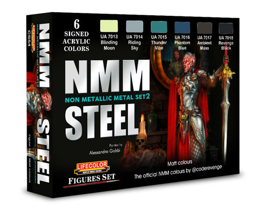 NMM – Non Metallic Metal – Set 2 STEEL 6 x 22 ml
