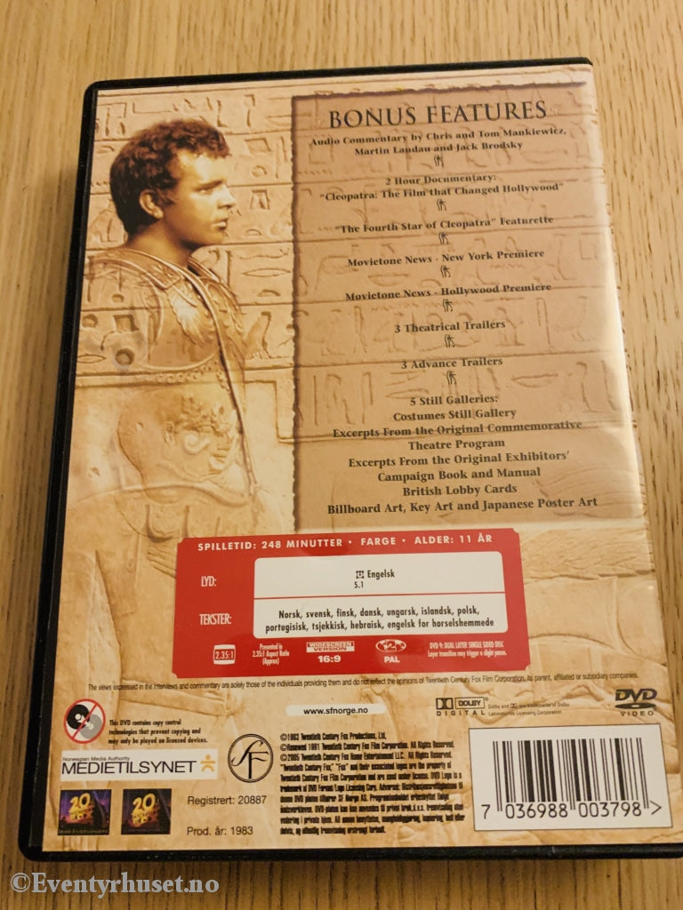 Cleopatra. 1983. Dvd Samleboks.