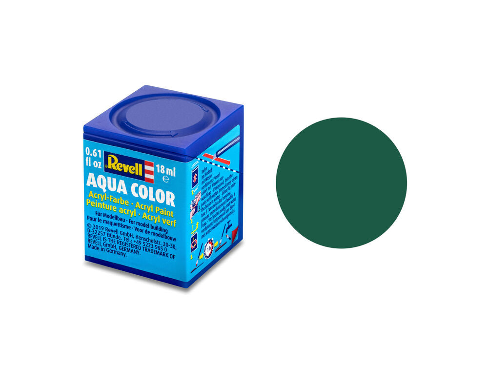 Aqua dunkelgrün, matt