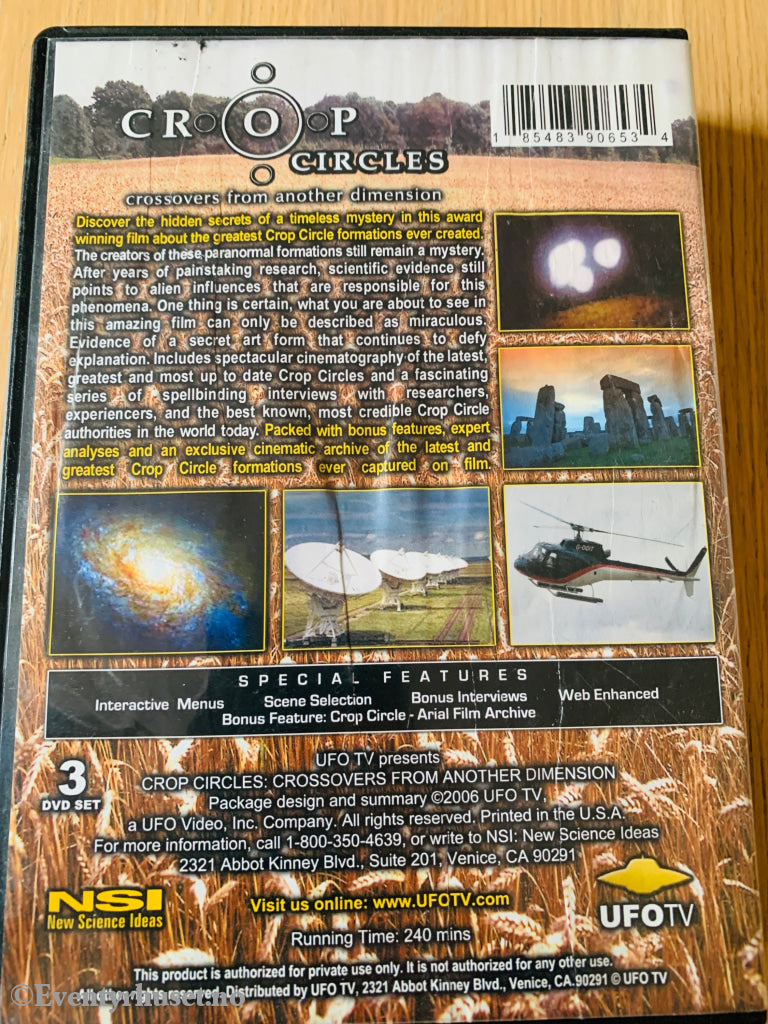 Crop Circles. DVD samleboks.
