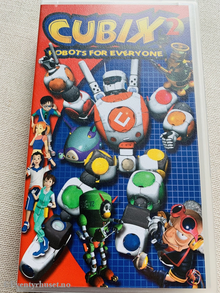 Cubix 2. Underjordiske Krefter I Bubble Town / Jernkokken. 2001. Vhs. Vhs