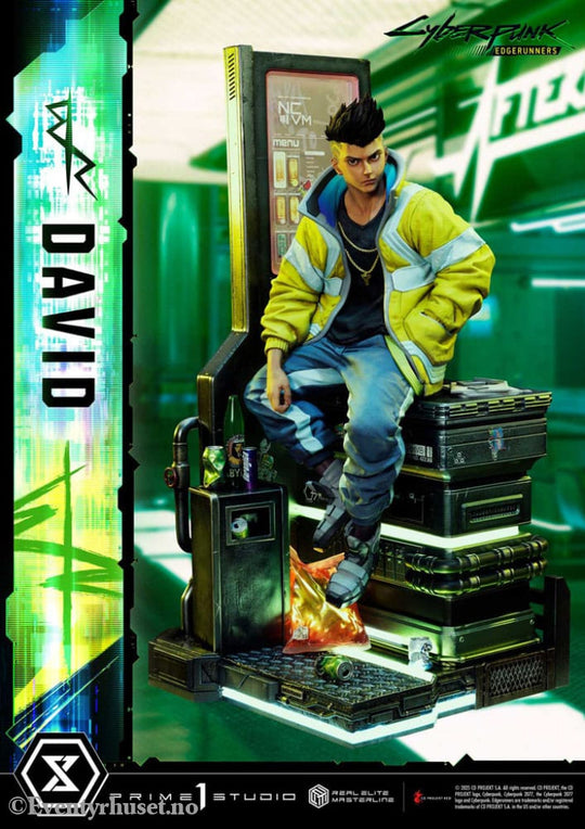 Cyberpunk: Edgerunners Real Elite Masterline Series Statue 1/4 David 58 cm Collectibles