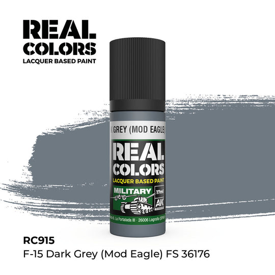 Real Colors: F-15 Dark Grey (MOD EAGLE) FS 36176 17 ml.