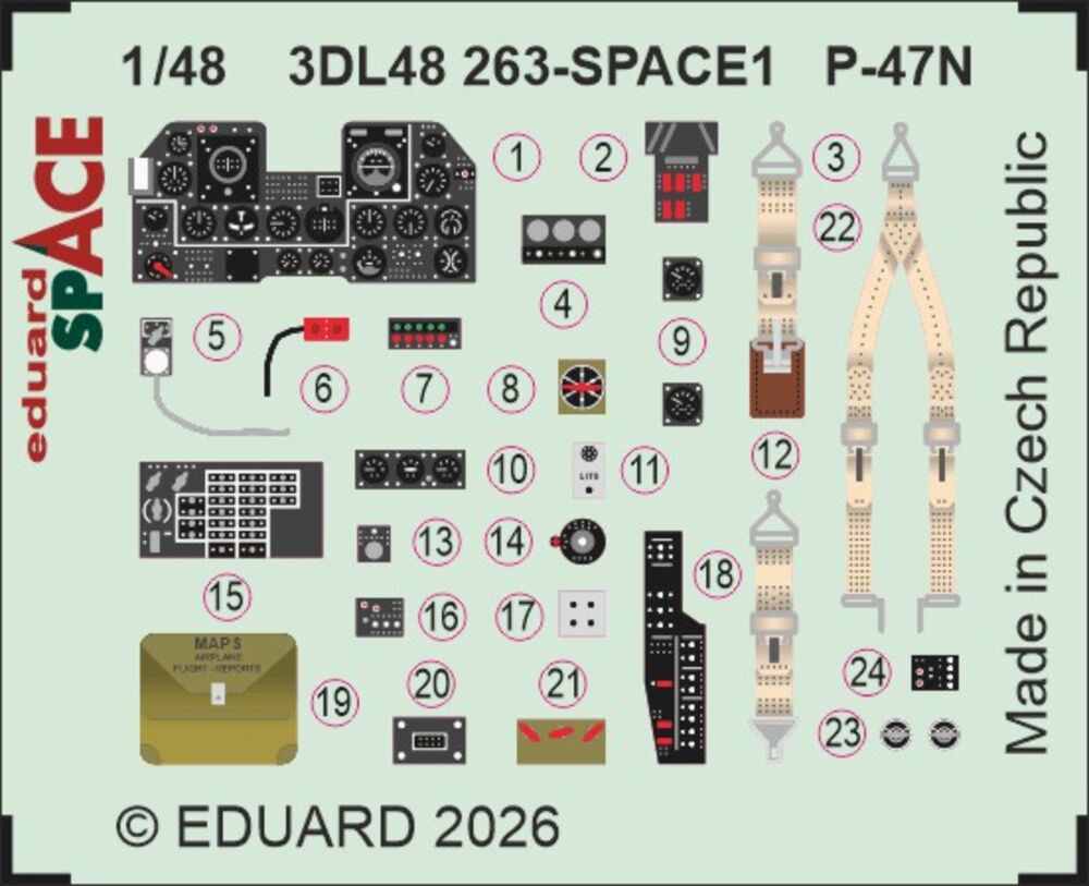 P-47N SPACE for Miniart